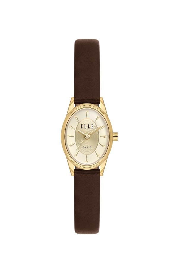ELLE 20 mm Kadın Kayışlı Kare Kol Saati