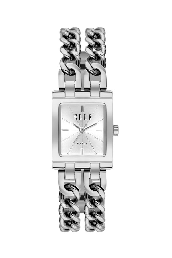 ELLE 22 mm Kadın Metal Dikdörtgen Kol Saati