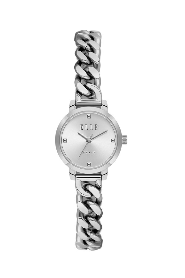 ELLE 25 mm Kadın Metal Yuvarlak Kol Saati