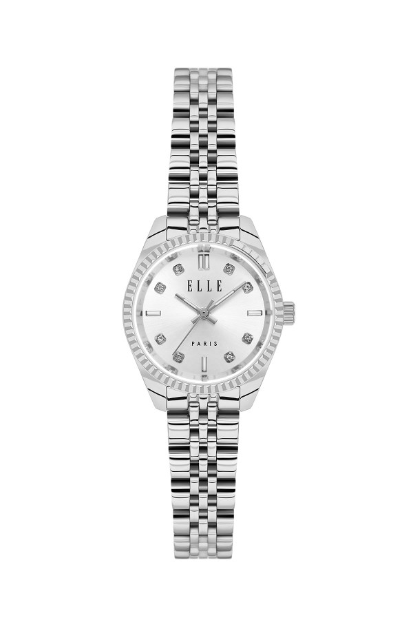 ELLE 26 mm Kadın Metal Yuvarlak Kol Saati
