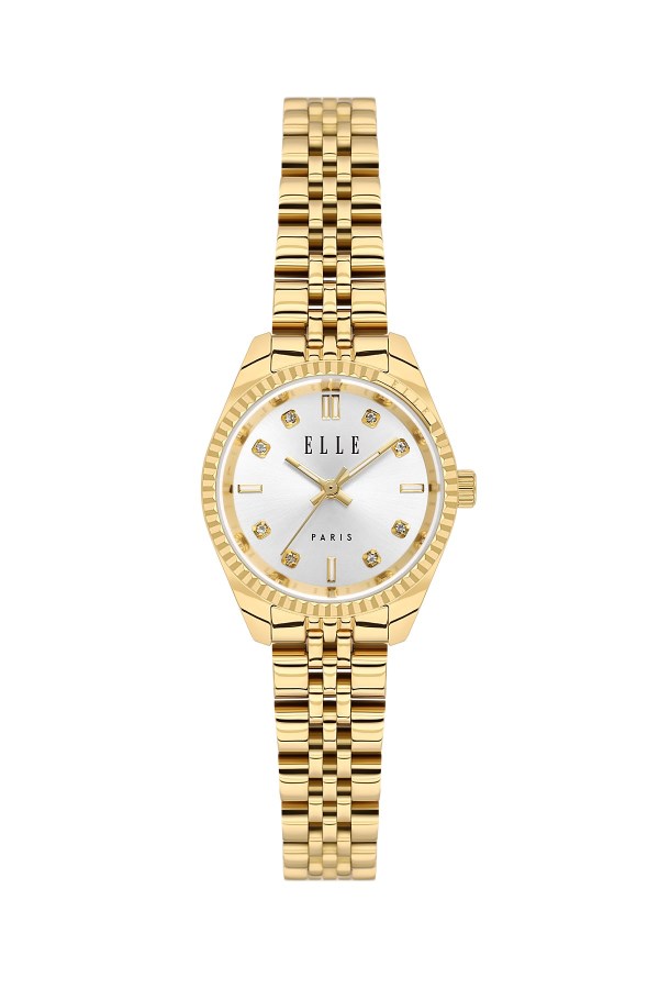 ELLE 26 mm Kadın Metal Yuvarlak Kol Saati