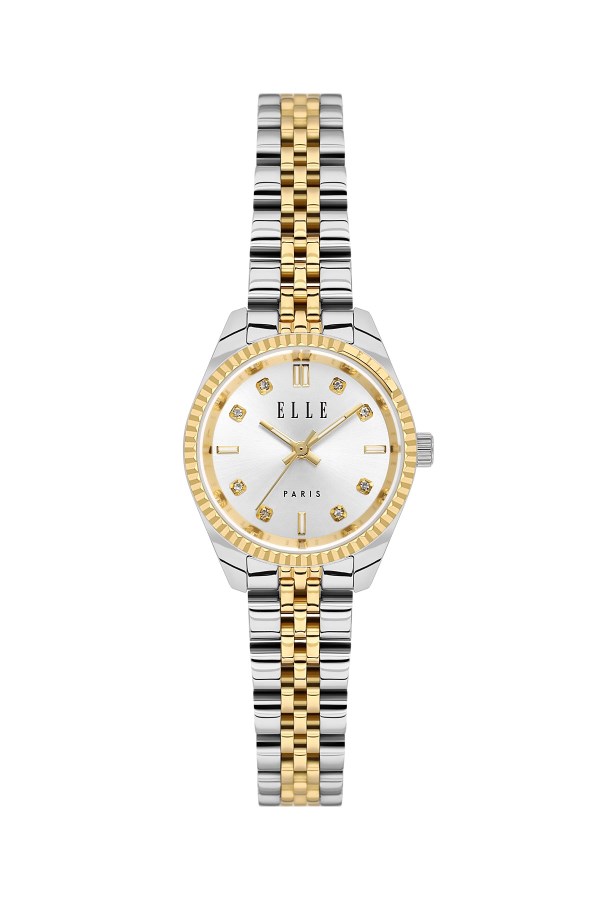 ELLE 26 mm Kadın Metal Yuvarlak Kol Saati