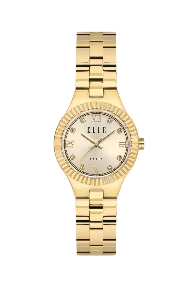 ELLE 29 mm Kadın Metal Yuvarlak Kol Saati