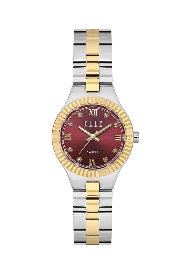 ELLE 29 mm Kadın Metal Yuvarlak Kol Saati